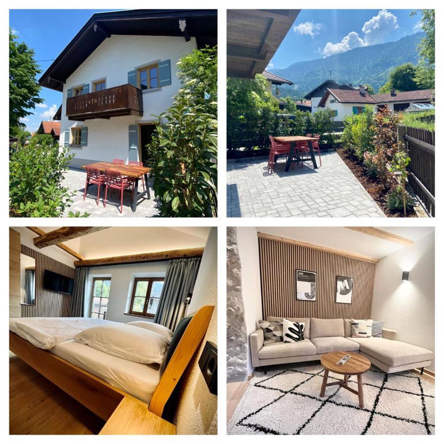 Neu - Ferienhaus Moritz & Josie Zur Alleinnutzung Ohlstadt Exterior photo